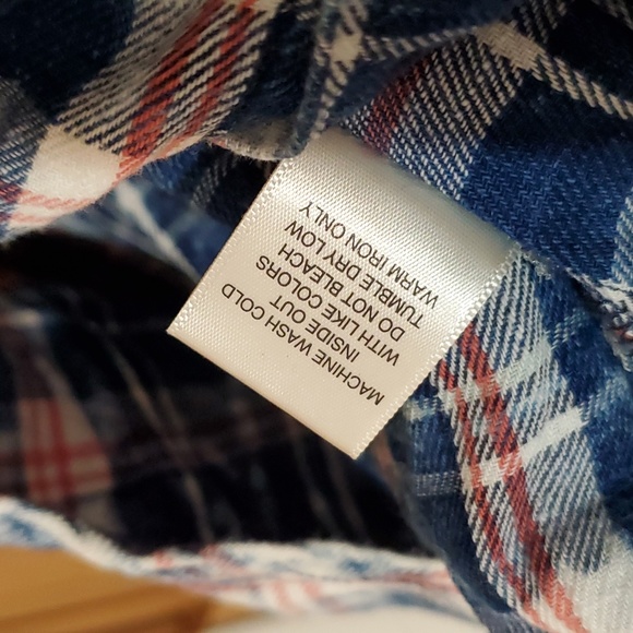 Small snap front plaid - Picture 7 of 11